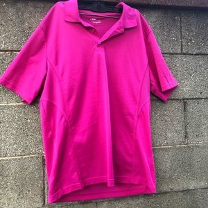 FILA Sports Fit Men’s Polo Shirt Athletic Pink SZL